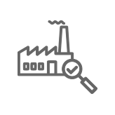 Verificación y auditoría de fábricas, procesos y produtos